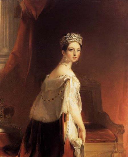 Thomas Sully Queen Victoria oil painting image